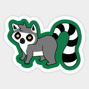 Adorable Lemur Sticker